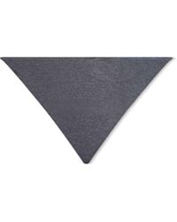Brunello Cucinelli - Knitted Triangle Scarf - Lyst
