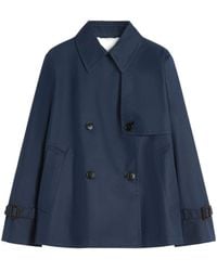 Weekend by Maxmara - Biglia Gabardine Trench Coat - Lyst