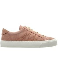 Moncler - Monaco2 Lace-Up Sneakers - Lyst