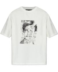 MISBHV - X Ray Johnson Rimbaud Print T-Shirt - Lyst