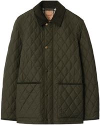 Burberry - Quilted Nylon Barn Jacket - Lyst