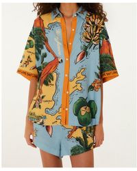 FARM Rio - Button-Down Shirt - Lyst
