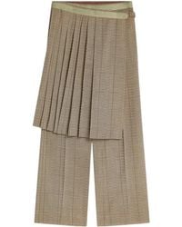 Dries Van Noten - Wool Skirt Pants - Lyst