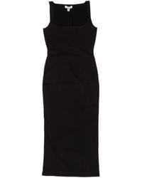Alaïa - Alaïa Satin Knit Bodycon Dress - Lyst