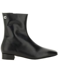 CAREL PARIS - Carel Pointed Toe Zipped Boots - Lyst