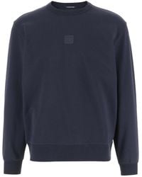 C.P. Company - The Metropolis Series Logo Patch Fleece Sweatshirt - Lyst