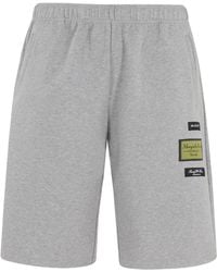 MM6 by Maison Margiela - Patch Drawstring Shorts - Lyst