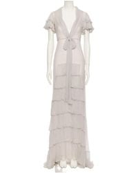 Valentino - V-Neck Dress - Lyst