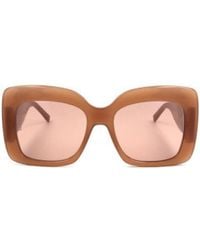 Elie Saab - Square Frame Sunglasses - Lyst