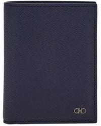 Ferragamo - Ferragamo Mini Gancini Bifold Wallet - Lyst