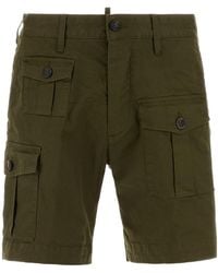 DSquared² - Buttoned Cargo Shorts - Lyst