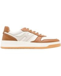 Hogan - H630 Two-Tone Lace-Up Sneakers - Lyst