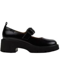 Camper - Buckled Platform Pumps - Lyst