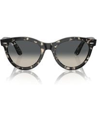Ray-Ban - Wayfarer Way Round Sunglasses - Lyst