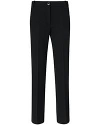 Pinko - High-Waist Straight-Leg Pants - Lyst