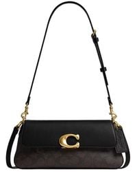 COACH - Jet Signature Shoulder Bag - Lyst