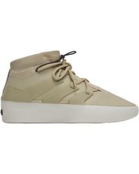 adidas - Light Khaki Knit High-Top Sneakers - Lyst