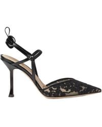 Fendi - Colibri Lace Strap Heeled Pumps - Lyst