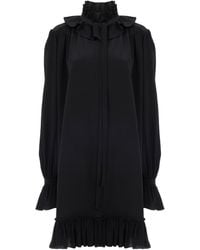 Chloé - Chloé Long-Sleeve Mini Dress - Lyst