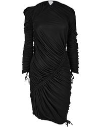 Bottega Veneta - Textured Shift Dress - Lyst