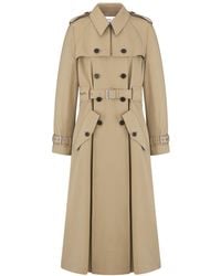 Dior - Christian Double-Breasted Belted Coat - Lyst
