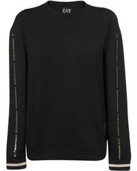 Emporio Armani - Logo Details Sweater - Lyst