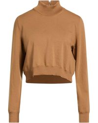 Max Mara - Solidcolor Lightweight Knit Turtleneck Longsleeve Top - Lyst