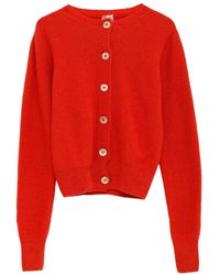 Baserange - Long Sleeve Cardigan - Lyst