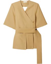 Co. - Woven Wrap Top - Lyst