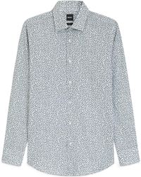 BOSS - Slim-Fit Business Shirt - Lyst