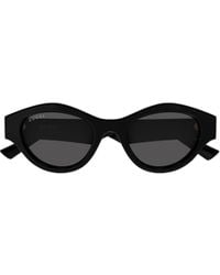 Gucci - Eyewear Cat-Eye Frame Sunglasses - Lyst
