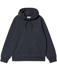 Carhartt - Hooded Carhartt Sweatshirt - Lyst