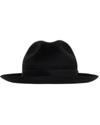 Giorgio Armani - Wide-Brimmed Wool Hat - Lyst