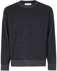 Roberto Collina - Crew-Neck Long-Sleeve Knit Top - Lyst