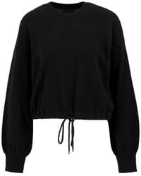 Barbour - Long-Sleeved Crew Neck Knit Sweater - Lyst