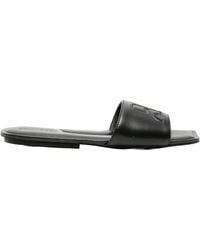 Courreges - Courrèges Ac Open Toe Slip-On Slides - Lyst