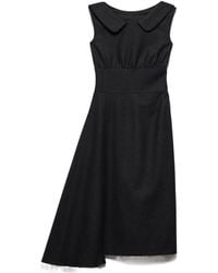Prada - Re-Wool Dress - Lyst