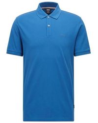 BOSS - Logo Short-Sleeved Polo Shirt - Lyst