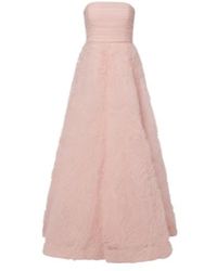 Rebecca Vallance - Strapless Tulle Gown - Lyst