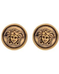Versace - Medusa Head Earrings - Lyst