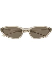 Balenciaga - Eyewear Rectangular Frame Sunglasses - Lyst