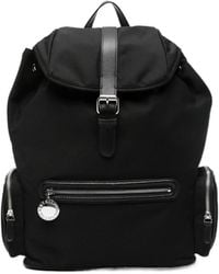 Stella McCartney - Dartmoor Logo Charm Backpack - Lyst