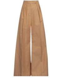 Max Mara - High-Waisted Straight-Leg Pants - Lyst