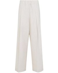 Dries Van Noten - Elastic Waistband Casual Pants - Lyst