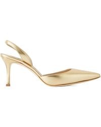 Manolo Blahnik - Slingback High-Heeled Pumps - Lyst