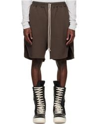 Rick Owens - Temple Hip Zipper Shorts - Lyst