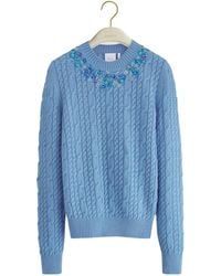 Dior - Embroidered Sweater - Lyst
