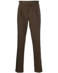 Peserico - Waist-Tab Cotton Trousers - Lyst