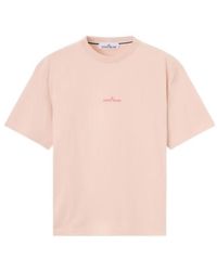 Stone Island - Regular-Fit T-Shirt With Desert Print - Lyst