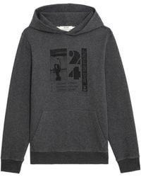 Zadig & Voltaire - Sanchi Photoprint Hoodie - Lyst
